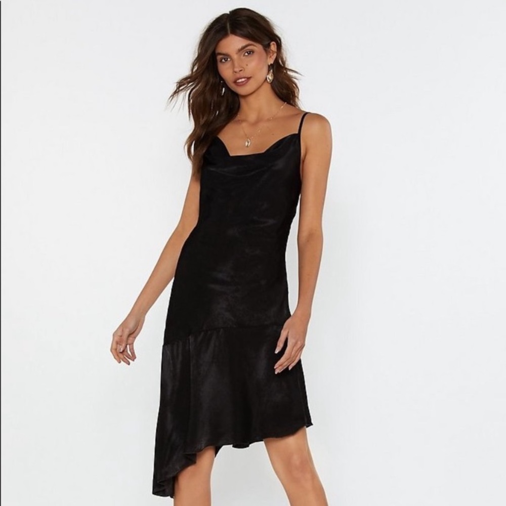 New nasty gal silk dress